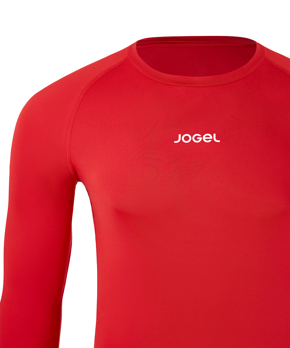 Лонгслив компрессионный Jogel CAMP 2 PerFormDRY Baselayer LS Tee, красный R2