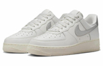 Кроссовки Nike Air Force 1 Low Silver Swoosh (Женская размерная сетка)