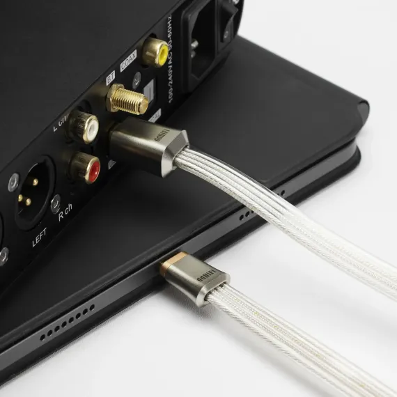 ddHiFi TC19BC silver USB-A - USB-B 95cm
