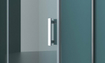 Душевой уголок BelBagno Kraft 80х80 KRAFT-A-12-80-C-Cr-L профиль Хром стекло прозрачное