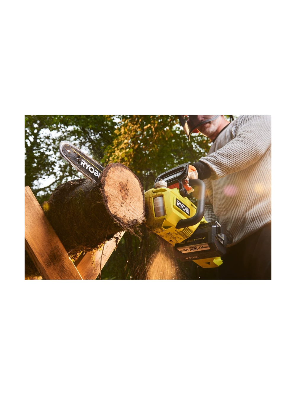 Бесщеточная цепная пила Ryobi MAX POWER RY36CSX35A-150 5133004596