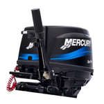 Лодка ПВХ BADGER SL 390 AL + 2х-тактный лодочный мотор MERCURY ME 25 M SEAPRO