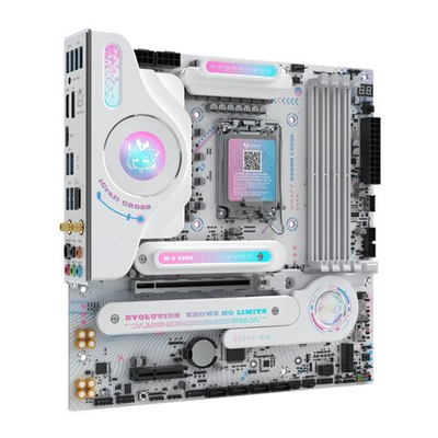 Материнская плата MAXSUN MS-iCraft 860M CROSS, B860M, LGA1851, DDR5, mATX