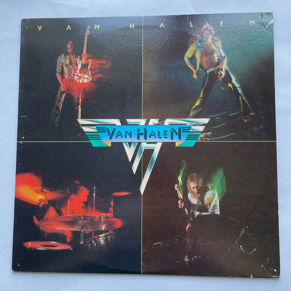 Винтажная виниловая пластинка LP Van Halen Runnin With The Devil (США 1978)
