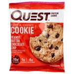 Quest Nutrition, Protein Cookie, арахисовая паста с шоколадной крошкой, 12 печений, 58 г (2,04 унции)