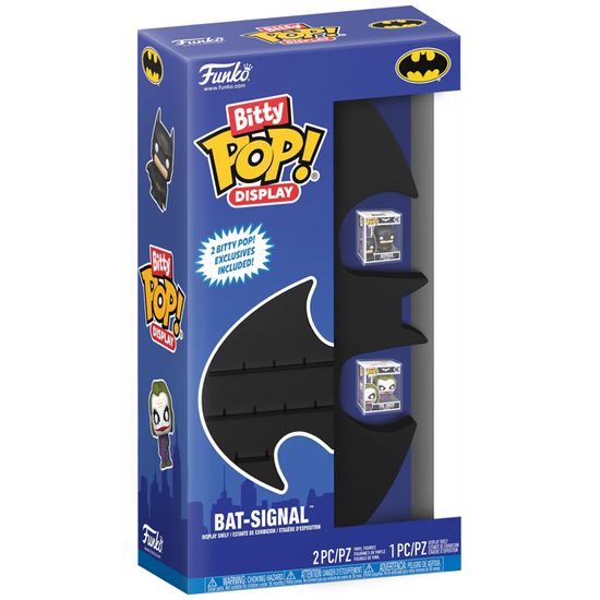 Набор Funko Bitty POP! Display DC Batman Signal +2 Bitty POP! Batman, Joker 81290 (00055302/260525/0081001/47, Китай)
