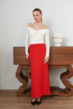 ТОП-БОДИ С ОТКРЫТЫМИ ПЛЕЧАМИ, МОЛОЧНЫЙ