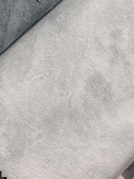 Стул VENA, цвет FIESTA Светло-серый, велюр "антипальчиковый"/ Белый каркас М-City