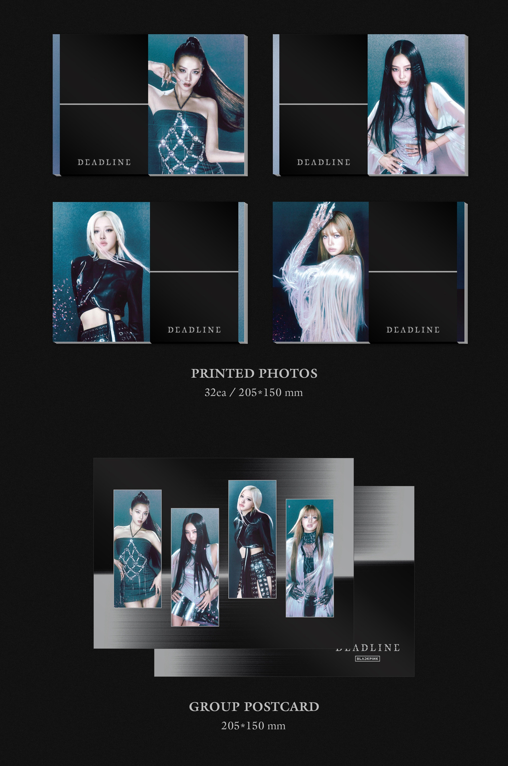 Альбом BLACKPINK 3rd MINI ALBUM [DEADLINE] GRAY Ver.