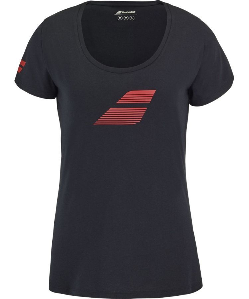 Женская теннисная футболка Babolat Exercise Flag Tee Woman