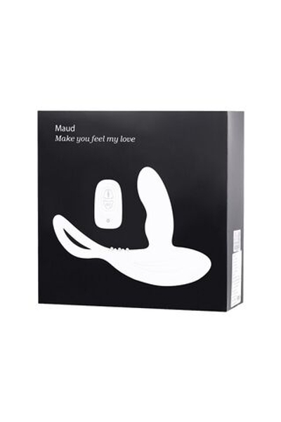 Черный стимулятор простаты Maud с вибрацией (Цвет: черный)