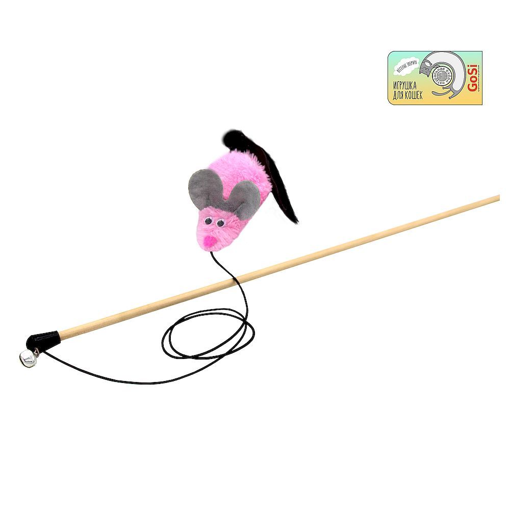 Махалка Дразнилка Мышь-Полевка с ушами Розовая с хвостом из нат.норки этикетка флажок sh-07356 Махалка Дразнилка Мышь-Полевка с ушами Розовая с хвостом из нат.норки этикетка флажок sh-07356