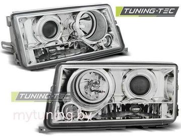 Передние фары chrome для Mercedes C W201