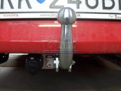Фаркоп оцинкованный Galia T057A для Toyota Yaris 2005-2014(паспорт и сертификат в комплекте)(без электрики)
