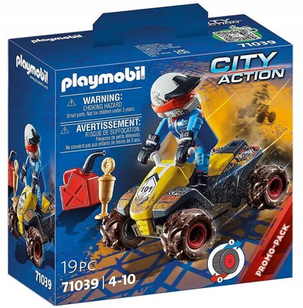 Конструктор Playmobil City Action Квадроцикл внедорожный 71039