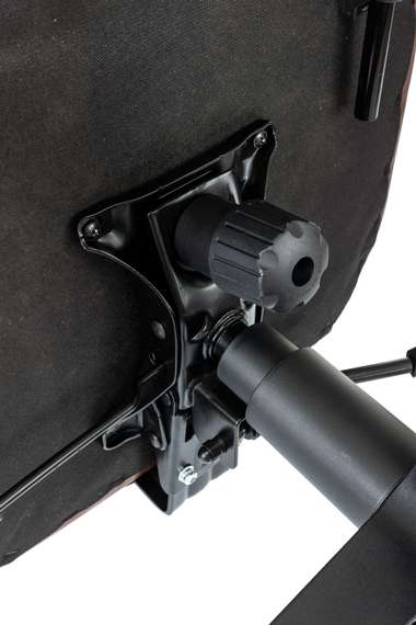 Кресло руководителя Бюрократ T-9950MSG-F коричневый эко.кожа крестов. пластик подст.для ног