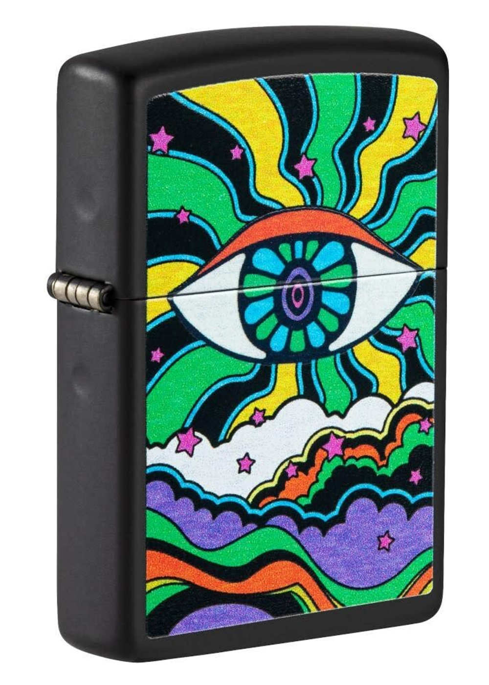 Зажигалка ZIPPO 49699 Eye Black Light Design