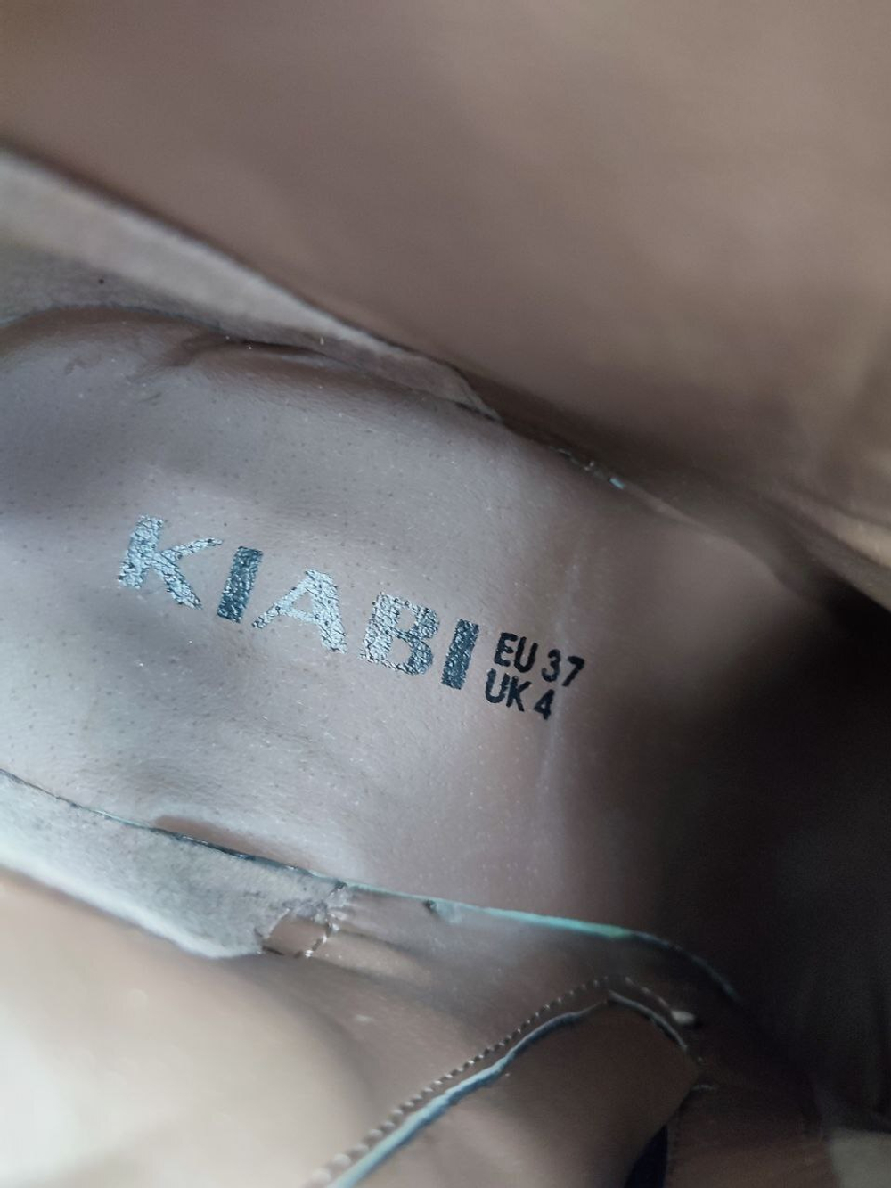 Полусапожки Kiabi на танкетке 37 размер