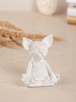 Набор статуэтка Сфинкс и ваза шесть граней на подставке