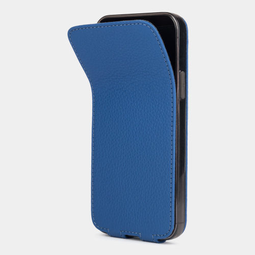 Чехол для iPhone 12 Pro Max из натуральной кожи теленка, цвета синий королевский
