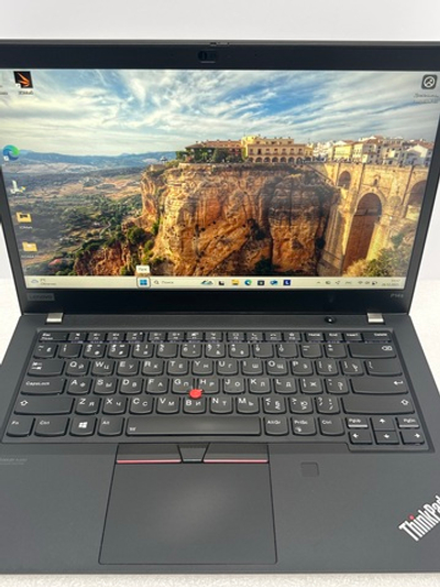 Ноутбук Lenovo ThinkPad P14s Gen 1 (20Y10038RT)14"/AMD Ryzen 7 Pro 4750U/RAM 32 GB/SSD 512 GB/AMD Radeon Vega/1920x1080/IPS/Windows 11/Подсветка - кл: LED/Черный. Состояние: Уценка/небольшой след. на матрице от клавиатуры