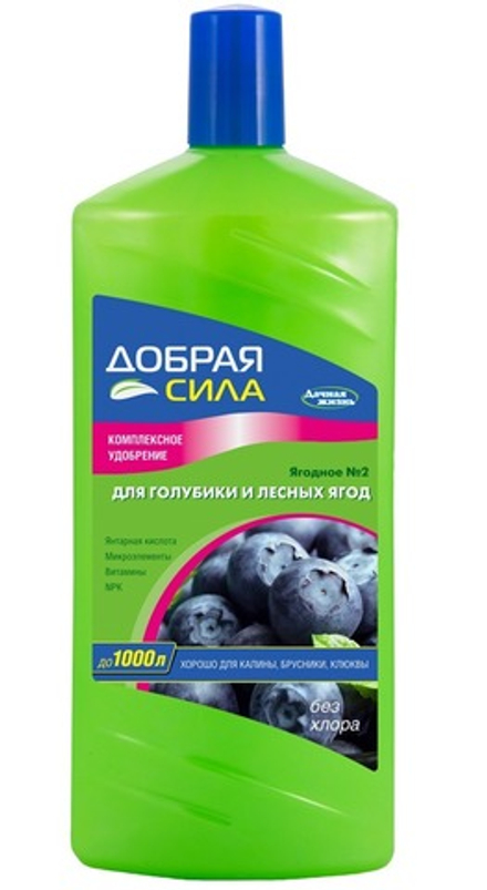 Добрая сила ЖОМУ для голубики и лесных ягод