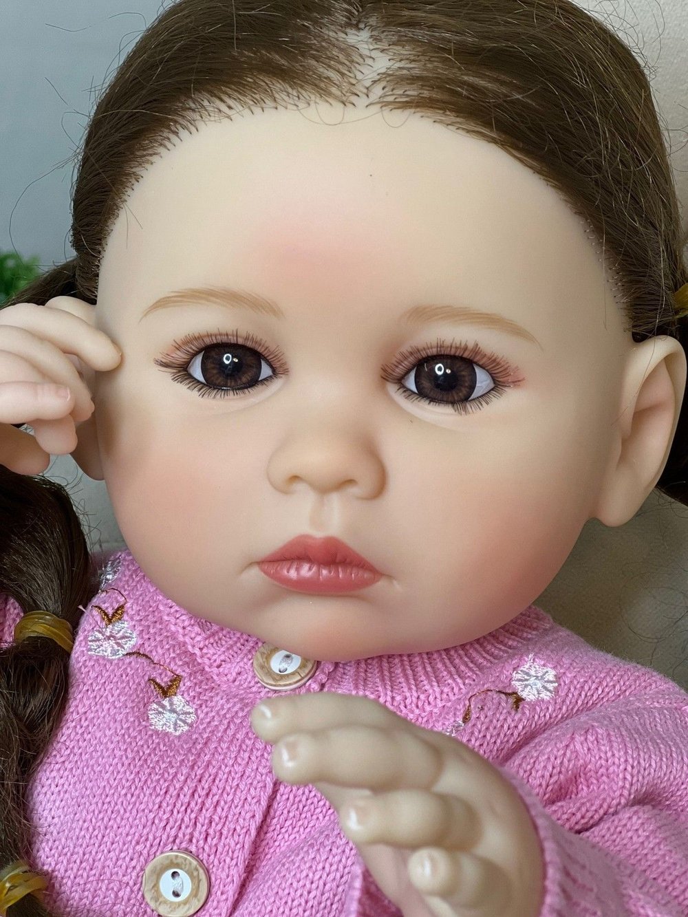 Кукла Реборн виниловая 55см в пакете (FA-314)