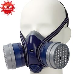 Изолирующая полумаска «Исток 400» NEW c комбинированными фильтрами (РУ-60М)