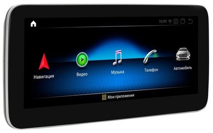 Магнитола для Mercedes-Benz GLA (X156) 2013-2015 NTG 4.5/4.7 - Parafar PF7111A138/128GLA монитор 12.3" на Android 13, 8Гб+128Гб, CarPlay, 4G SIM-слот