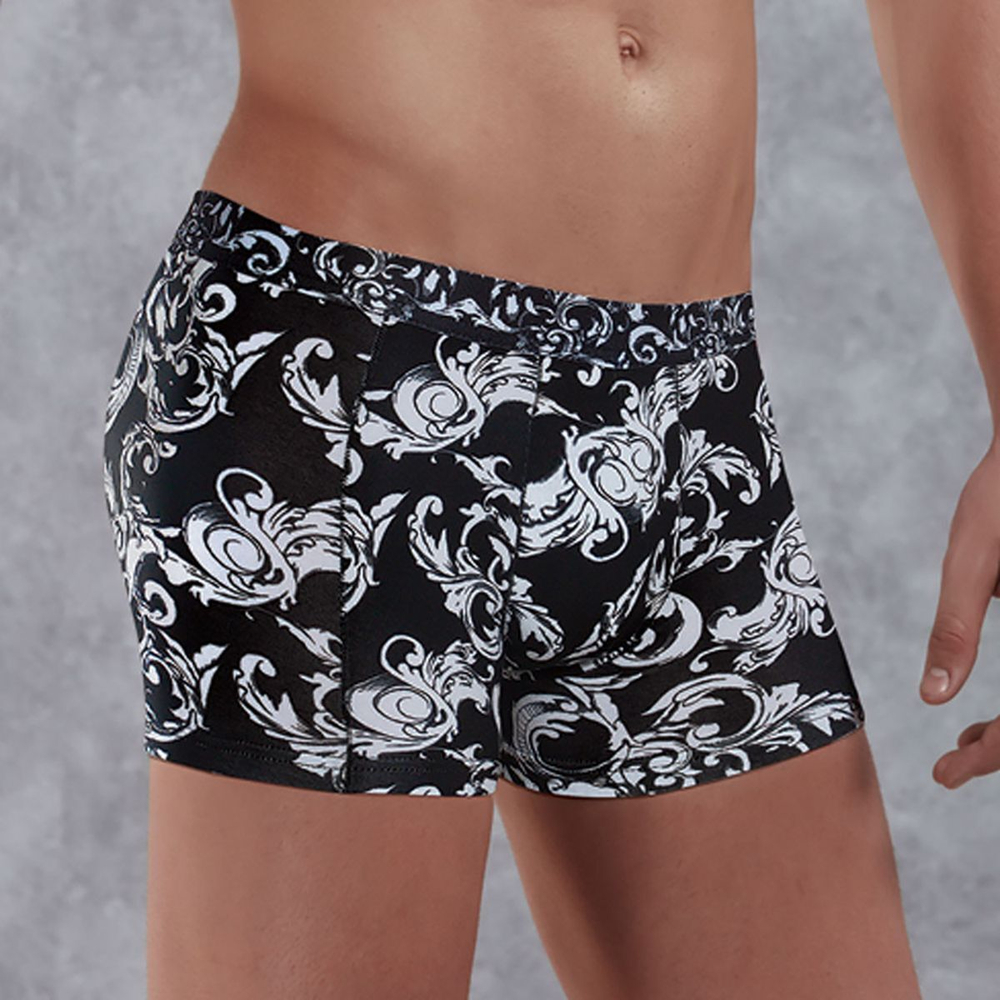 Мужские боксеры Doreanse Rococo (Размер: XL) (Цвет: черный с белым)