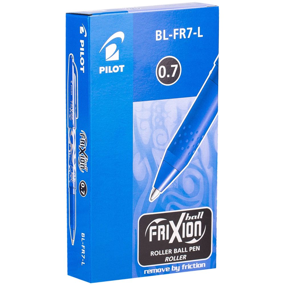 Ручка гел. PILOT FRIXION BALL 0,7 мм синий резин.грип пиши-стирай