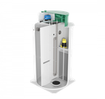 Станция глубокой биологической очистки
 Мультпласт СТ (Заубер) 5 вертикальный / 1000 л. в сутки / до 5 чел. / принудительный сброс / компрессорная аэрация (1180x1180x2410см;121кг;) - арт.552041