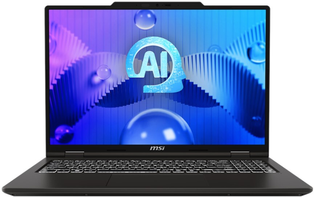 Ноутбук  MSI Venture 16 AI A1MG 16 ", Core Ultra 7, 16 Гб RAM, 1 Тб SSD, Arc graphics, Темно-серый