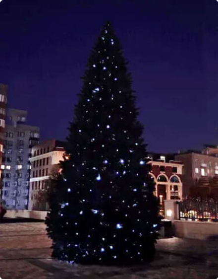 Уличная гирлянда "Мерцающие огни" 24В - для елок от 3 до 22 м