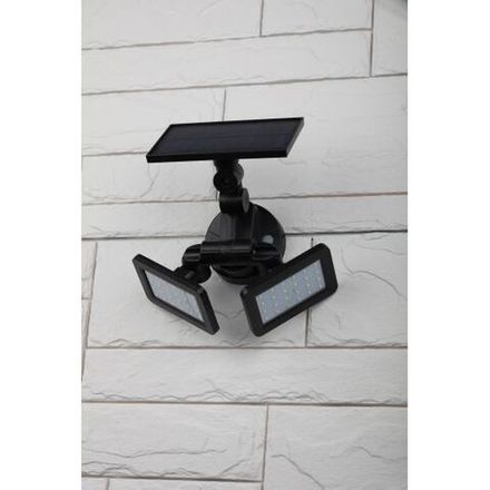 Светильник садовый фасадный ERAFS020-41 2х24LED 180лм с двумя световыми панелями солнечная батарея ЭРА Б0044489