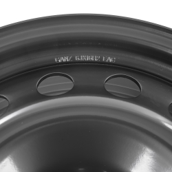 Диск штампованный R16 6J 4x100/60.1 ET50 GANZ Black GRN16019