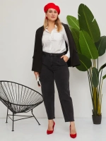 Джинсы с высокой посадкой мом фит бананы