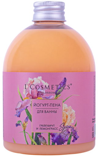 Пена для ванны грейпфрут и лемонграсс L’COSMETICS Spring Spirit 500 мл