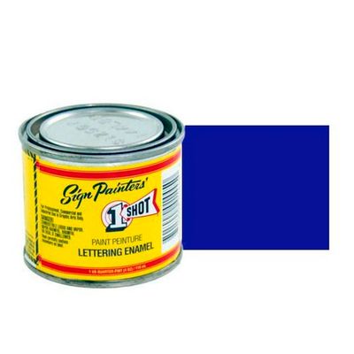 Эмаль для пинстрайпинга 1 Shot Синий (Reflex Blue), 118 мл