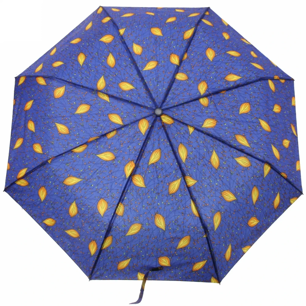 New Зонт женский автомат «Ultramarine - Одвента», микс 4 цвета, 8 спиц, d-108см, длина в слож. виде 28см