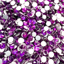 Стразы CR Purple Velvet SS16 фиолетовые холодной фиксации