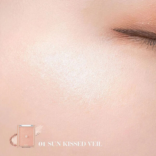 Деликатный хайлайтер с естественным финишем Rom&nd See-Through Veillighter #01 Sun Kissed Veil, 5.5г