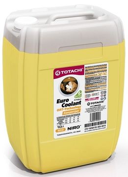 NIRO™ EURO COOLANT OAT TECHNOLOGY КОНЦЕНТРАТ TOTACHI Антифриз желтый (10 Литров)