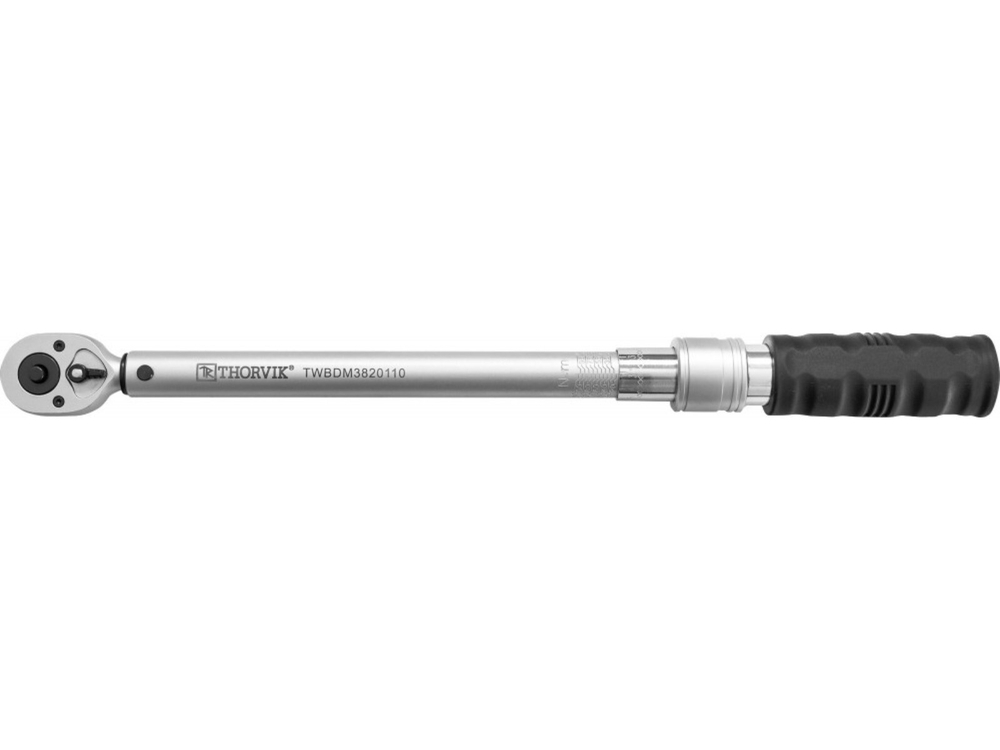 Ключ динамометрический двусторонний 3/8"DR,20-110 Нм Thorvik TWBDM3820110