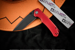 Нож Civivi Brazen C2023B, сталь D2 BlackWash, Burgundy G10