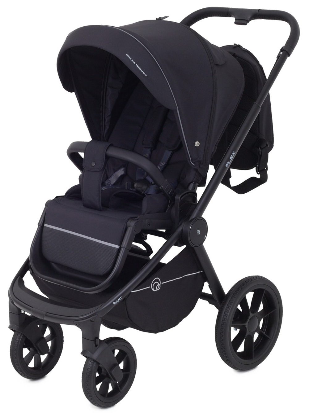 Детская коляска Rant Flex 3 в 1 RA077 Black