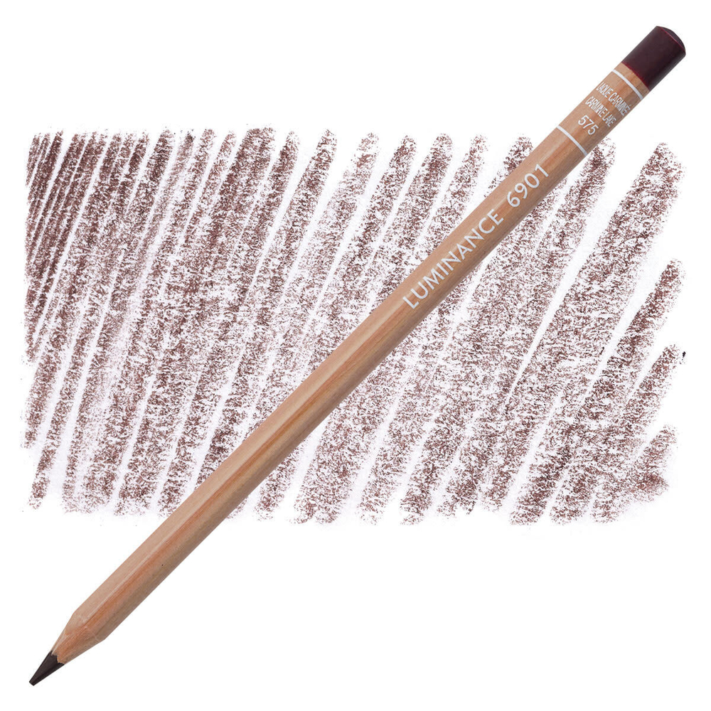 Caran d'Ache Luminance 6901. 575 Carmine Lake