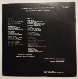 Винтажная виниловая пластинка LP Concurso Adolfo Guzman De Musica Cubana ICRT 1980 Vol. 2 (Cuba 1980)