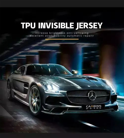 Carbins Color PPF Matte AMG Grey MF AMG графит серая матовая цветная полиуретановая защитная антигравийная пленка