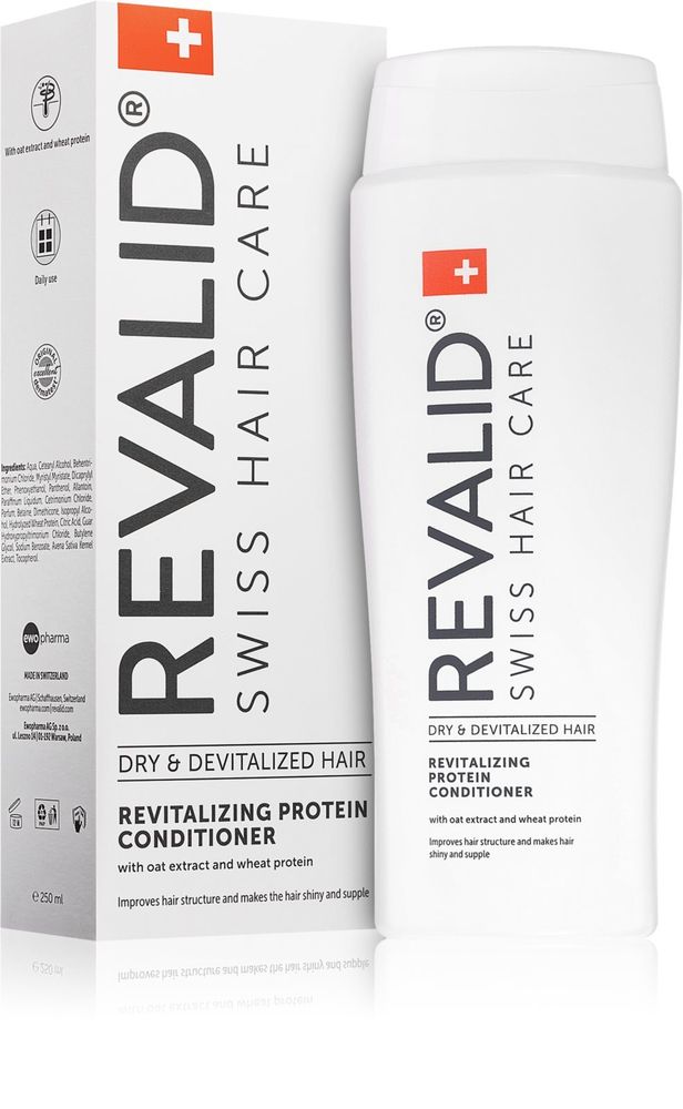 Revalid Dry &amp; Devitalized Hair Conditioner - восстанавливающий кондиционер для придания блеска и смягчения волос /   250  ml  / GTIN 7640123391789